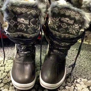 Polar lace winter boots new no box size 5